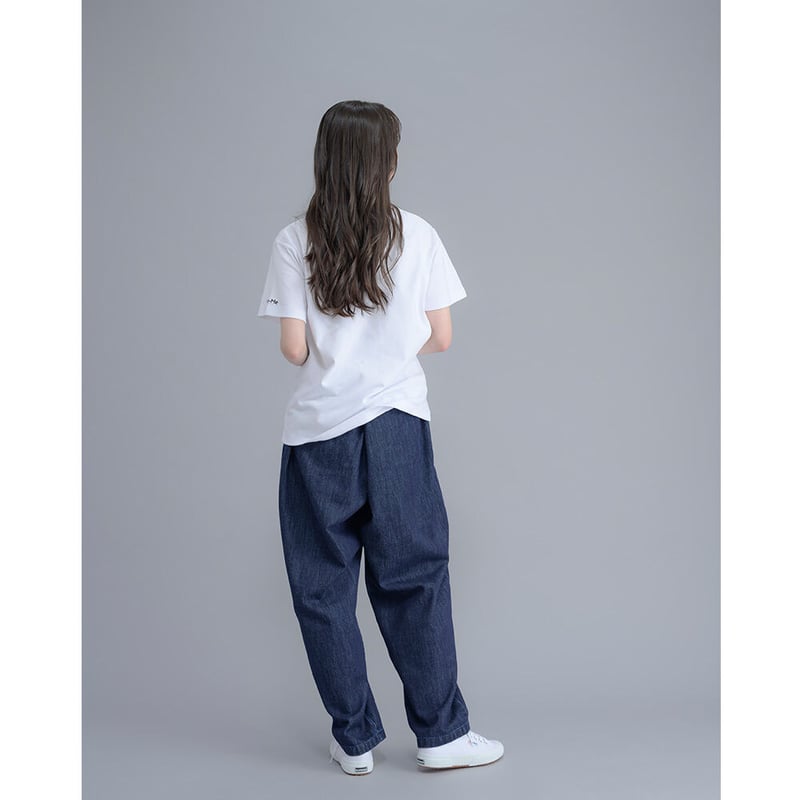 ワンサイズ デニムタックパンツ | Her-Me Online Store