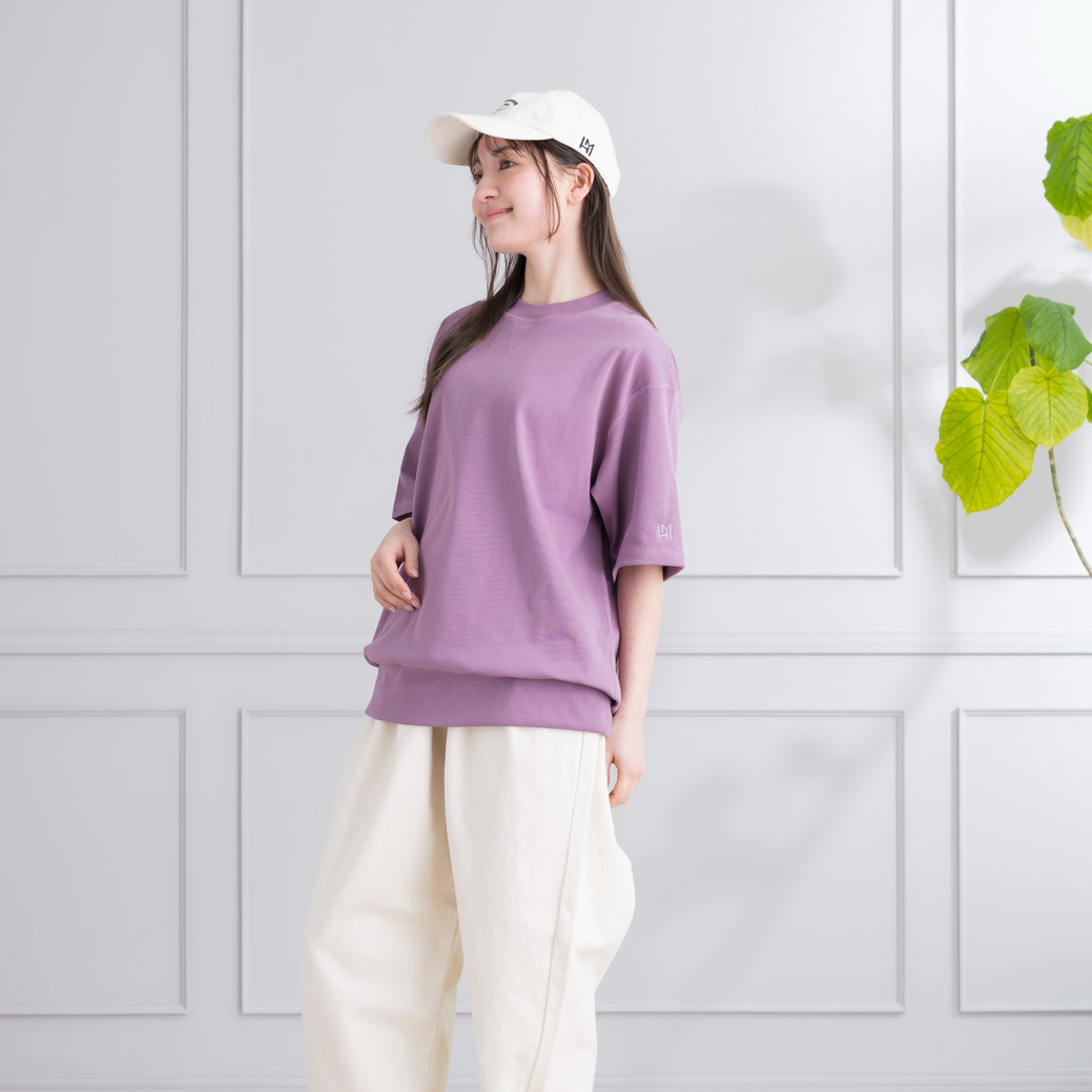 ボックスリブ編みTシャツ | Her-Me Online Store