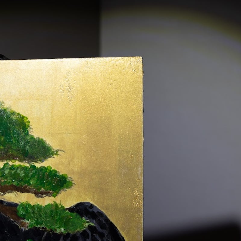 絵画 bonsai 盆栽×⽣成AIアート”。TRADMANʼS BONSAIがデジタルアート