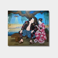 『柳談来訪図』(Order)