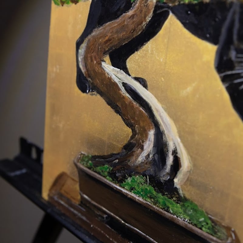 BONSAI -黒豹-』/ ¥49,800 | 絵画処 秀吉