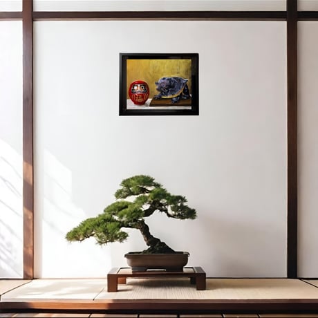 『DARUMA -木彫熊-』