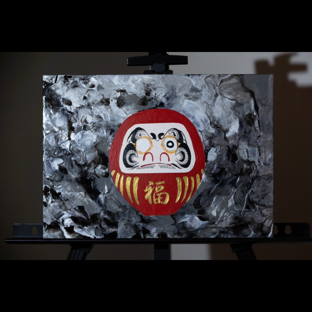 ぱんだるま絵画２点 ぱんだるま絵画2点 ぱんだるま絵画2点 ぱんだるま絵画2点
