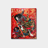 九紋龍史進 跳澗虎陳達』 | 絵画処 秀吉