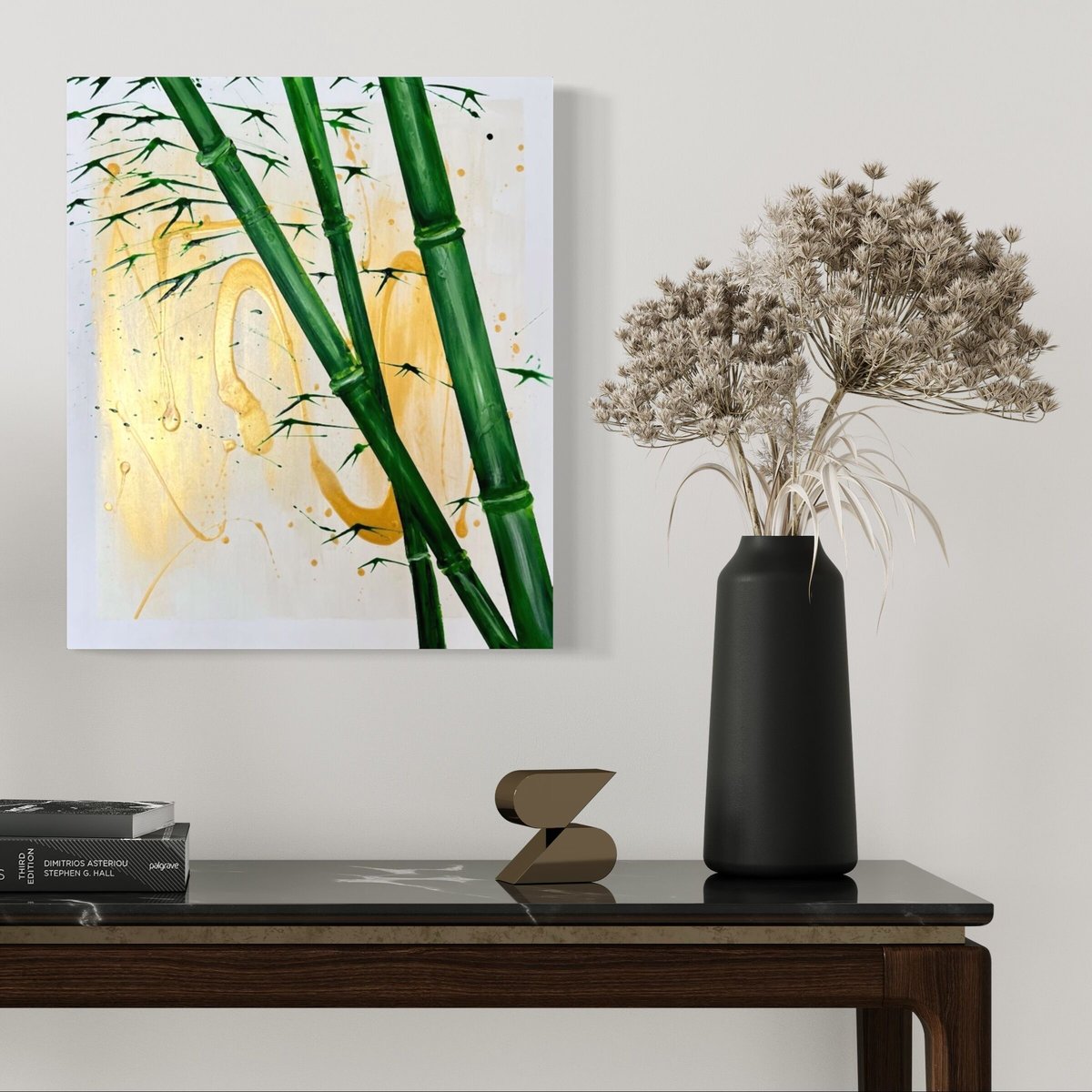 竹のアクリル画 竹』/ ¥33,000 | 絵画処 秀吉