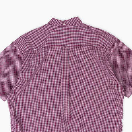 【USED】1990s-2000s Eddie Bauer : Broad Gingham Plaid BD S/S Shirt : XL