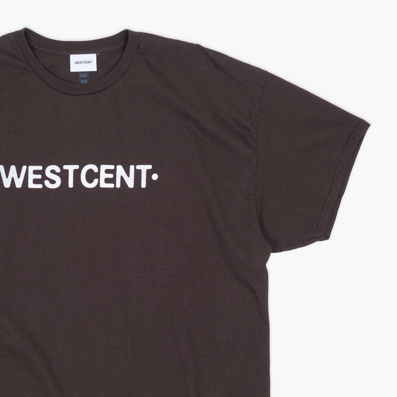 NEW】WESTCENT : OG Logo Crew T-Shirt : Dark Cho