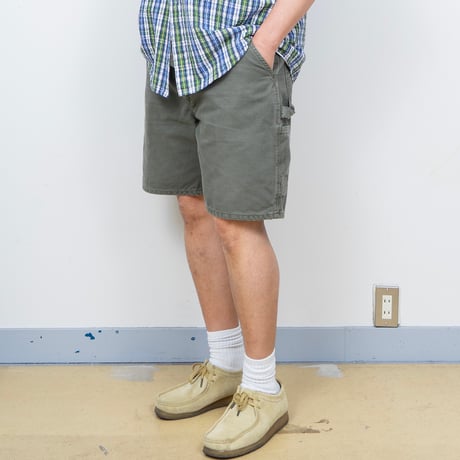 【USED】2010s carhartt USA : B25 Duck Painter's Short Pant : w40