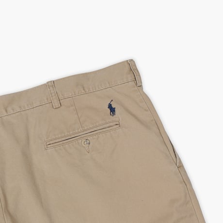 【USED】2000s Polo Ralph Lauren : Chino Plain Front Short Pant : w46B