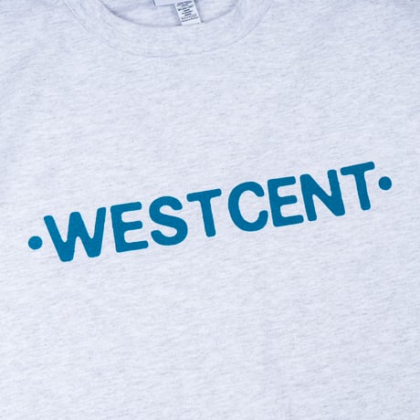 【NEW】WESTCENT : OG Logo Crew T-Shirt : Ash Gray