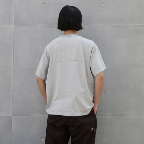 【NEW】Props Store : 6.34oz Cotton Jersey Tee (Made in Japan) : Heather Gray