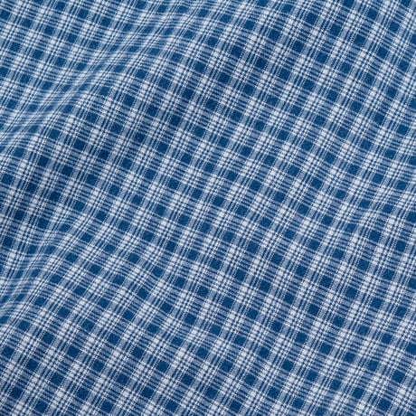 【USED】2000s Penmans : Dobby Plaid Regular S/S Shirt : XXL
