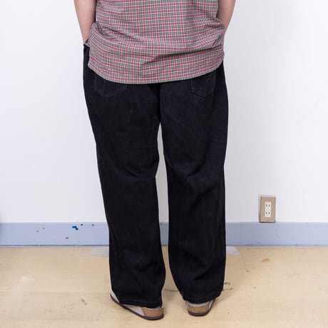 【USED】2000s Levi's : 550 "RELAXED FIT" Black Denim Jeans : w52