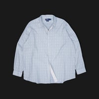 【USED】1990s-2000s Polo Ralph Lauren : "MERRIN" Dobby Stripe Regular Shirt : XXL