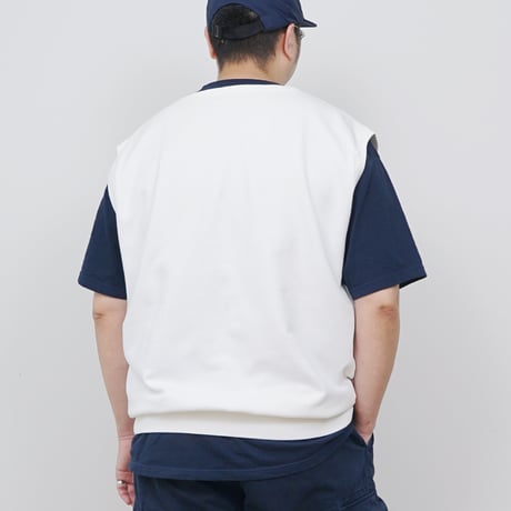 【USED】1990s Polo Ralph Lauren : Cotton Sweat V-Neck Vest : XXL