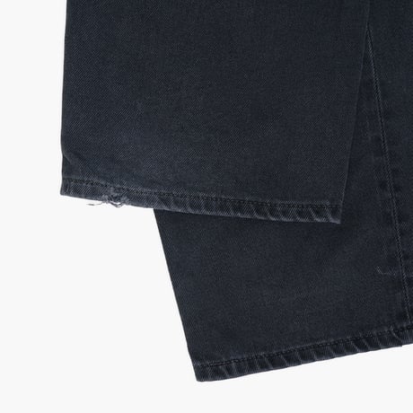 【USED】2010s Levi's : 505 "STRAIGHT FIT" Black Denim Jeans : w42