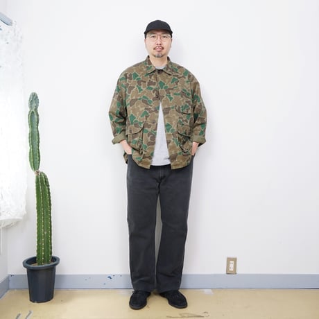 【USED】2010s Levi's : 505 "STRAIGHT FIT" Black Denim Jeans : w42