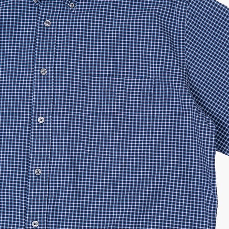 【USED】2000s Eddie Bauer : Oxford Plaid BD Shirt : L