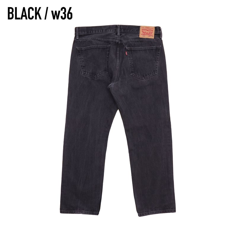 USED】2000s Levi's / 505 Black Denim Jeans / w3...