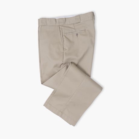 【USED】1980s L.L.Bean × Dickies USA : Plain Front Work Trouser (Made in USA) : w40