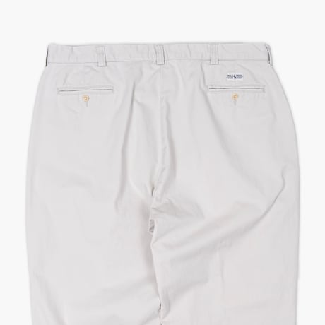 【USED】1990s-2000s Polo Ralph Lauren : "PHILIP PANT" Chino Plain Front Trouser : w42