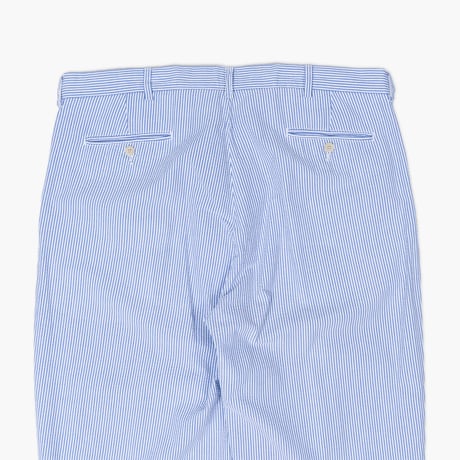 【USED】1990s-2000s Polo Ralph Lauren : "ANDREW PANT" Seersucker 2Tuck Trouser : w40