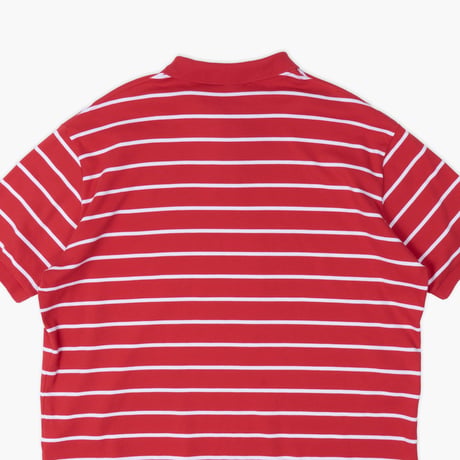 【USED】1990s-2000s Polo Ralph Lauren : Cotton Jersey Border Polo Shirt : XL