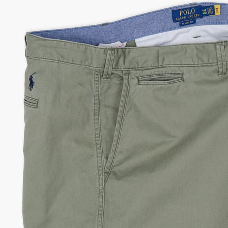 【USED】2010s Polo Ralph Lauren : "CLASSIC FIT" Chino Plain Front Short Pant : w44B