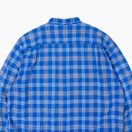 【USED】1990s-2000s Eddie Bauer : Linen Cotton Plaid Regular Shirt : XXL