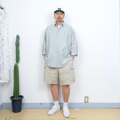 【USED】2010s Polo Ralph Lauren : "RELAXED FIT" Chino Cargo Short : w46B