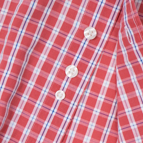【USED】1990s-2000s Brooks Brothers : Plaid Polo Collar Shirt : XL