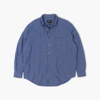 【USED】2000s Eddie Bauer : Oxford Plaid BD Shirt : L