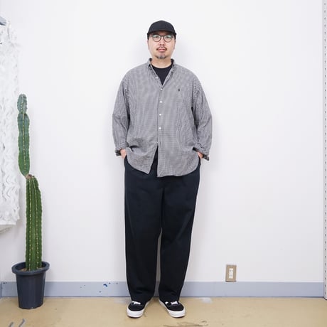 【USED】1990s TOMMY HILFIGER : Chino 2Tuck Trouser : w40