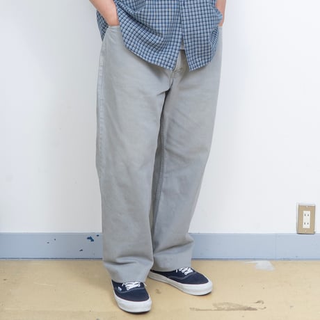 【USED】2000s Levi's : 550 "RELAXED FIT" Gray Denim Jeans : w44