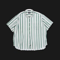 【USED】1990s DOCKERS : Stripe BD S/S Shirt : XXL