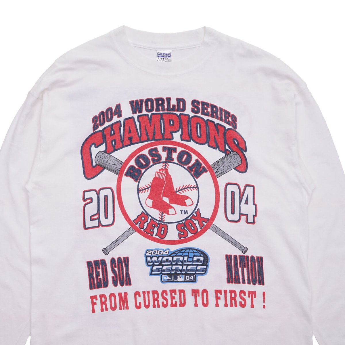 2004 Boston Red Sox World Series T-Shirt Size M – Vintage-Streetwear-Archive