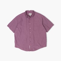 【USED】1990s-2000s Eddie Bauer : Broad Gingham Plaid BD S/S Shirt : XL