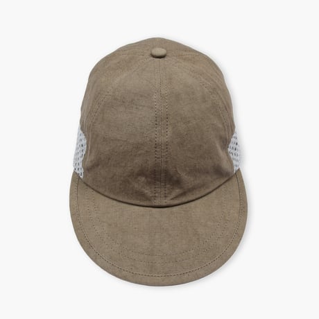 【NEW】Eighty mfg. for Props Store : On Field 6 Panel Cap (Made in Japan) : Taupe