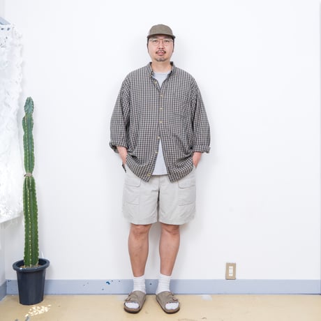 【NEW】Eighty mfg. for Props Store : On Field 6 Panel Cap (Made in Japan) : Taupe