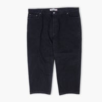 【USED】2000s Levi's : 550 "RELAXED FIT" Black Denim Jeans : w52