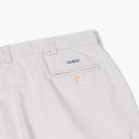 【USED】1990s-2000s Polo Ralph Lauren : "PHILIP PANT" Chino Plain Front Trouser : w42