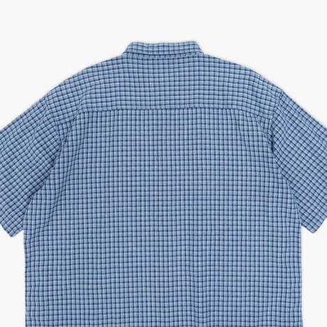【USED】2000s Penmans : Dobby Plaid Regular S/S Shirt : XXL