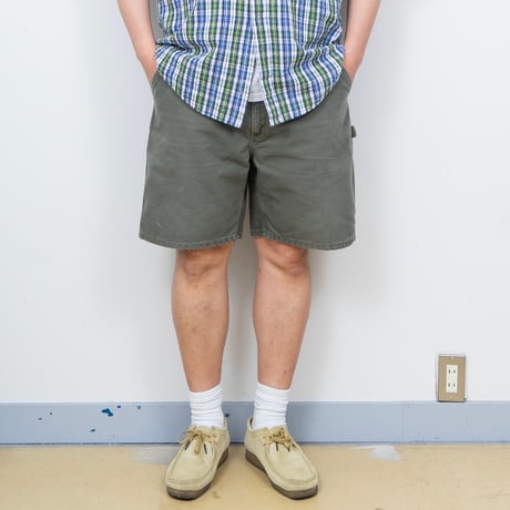 【USED】2010s carhartt USA : B25 Duck Painter's Short Pant : w40