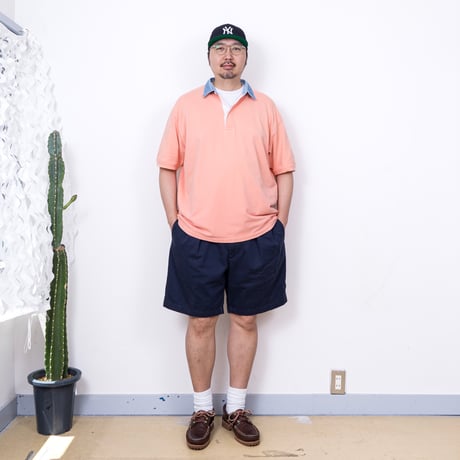 【USED】1990s-2000s Polo Ralph Lauren / "TYLER SHORT" Chino 2Tuck Short Pant / w42