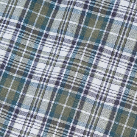 【USED】1990s-2000s Eddie Bauer : Linen Cotton Plaid BD Shirt : XL