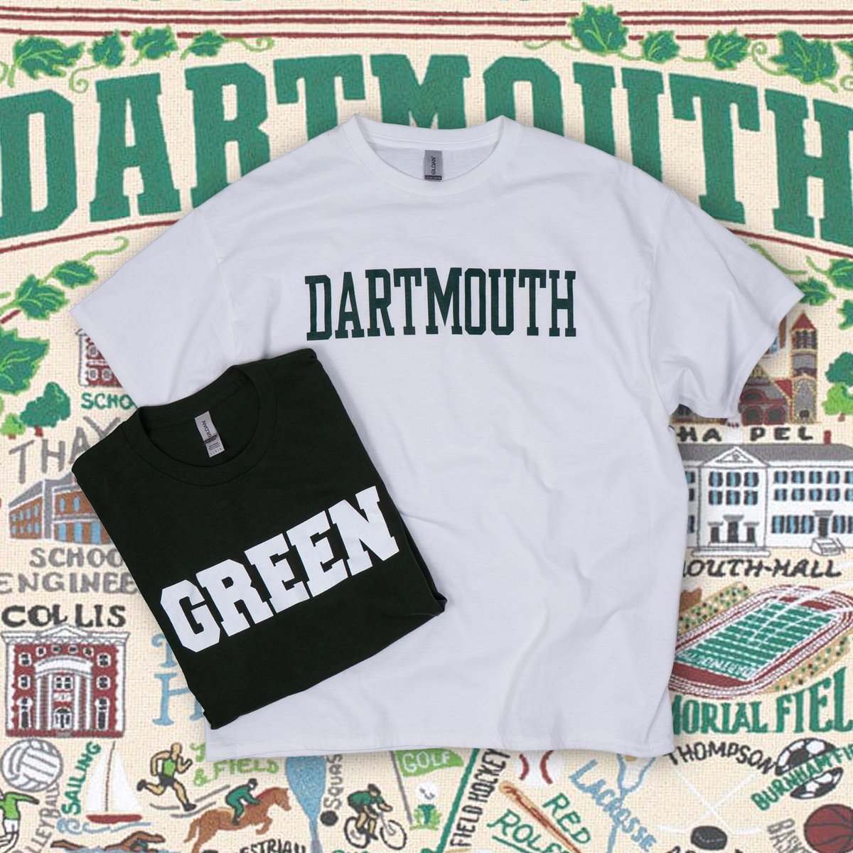 （つむつむ商品) ダートマス大学Ｔシャツ3枚セット NEW】Dartmouth College : 