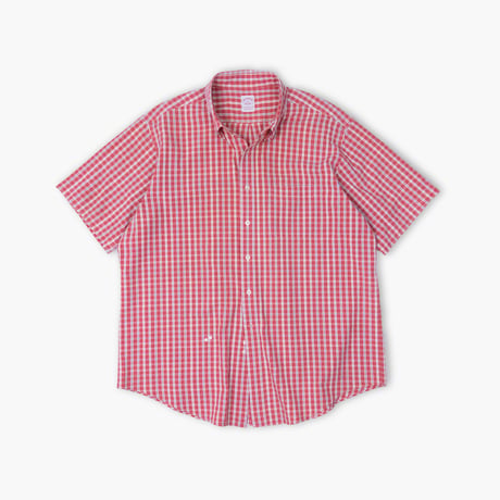 【USED】1990s-2000s Brooks Brothers : Plaid Polo Collar Shirt : XL