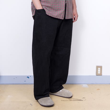 【USED】2000s Levi's : 550 "RELAXED FIT" Black Denim Jeans : w52