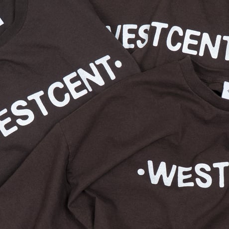 【NEW】WESTCENT : OG Logo Crew T-Shirt : Dark Chocolate