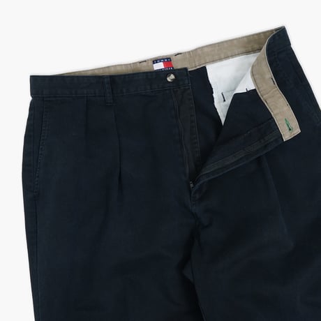 【USED】1990s TOMMY HILFIGER : Chino 2Tuck Trouser : w40